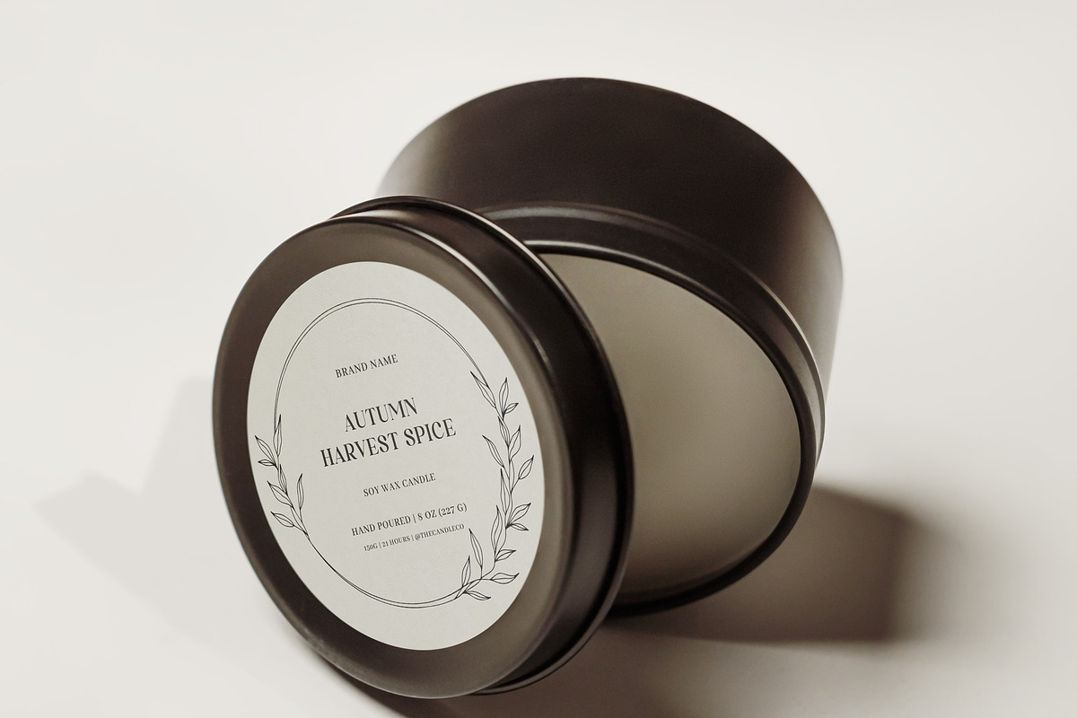 Royal Round Editable Product Label, a Stationery Template by AN Graphics (Photo 7 of 7)