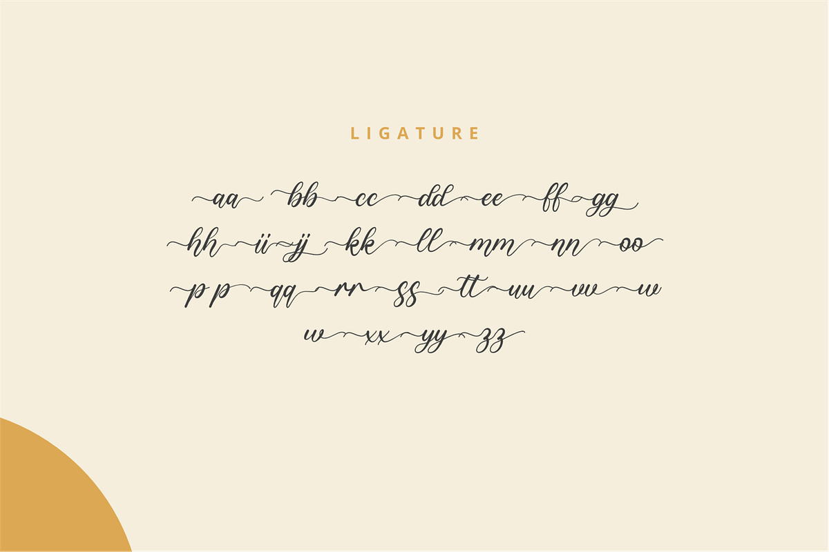 Hello Fresh -  Charming Script Font, a Script Font by Muwatta Studio (Photo 9 of 10)
