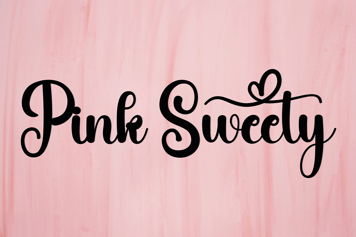 Sweet Heart, a Handwritten Font by FreshTypeINK (Photo 4 of 8)