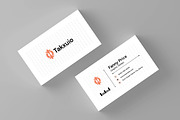 Business Card Layout, a Business Card Template by ContestDesign (Thumbnail 1 of 3)