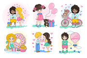 CUTE VALENTINE, a Decorative Illustration by FARAWAYKINGDOM (Thumbnail 3 of 12)