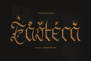 Djokovic Calligraphic Typeface, a Blackletter Font by infernostudio3 (Thumbnail 7 of 11)