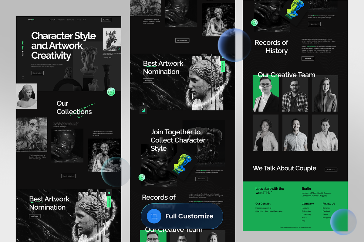 Artworks - Artworks Landing Page, a Landing Page Template by SLAB! Design (Photo 4 of 5)