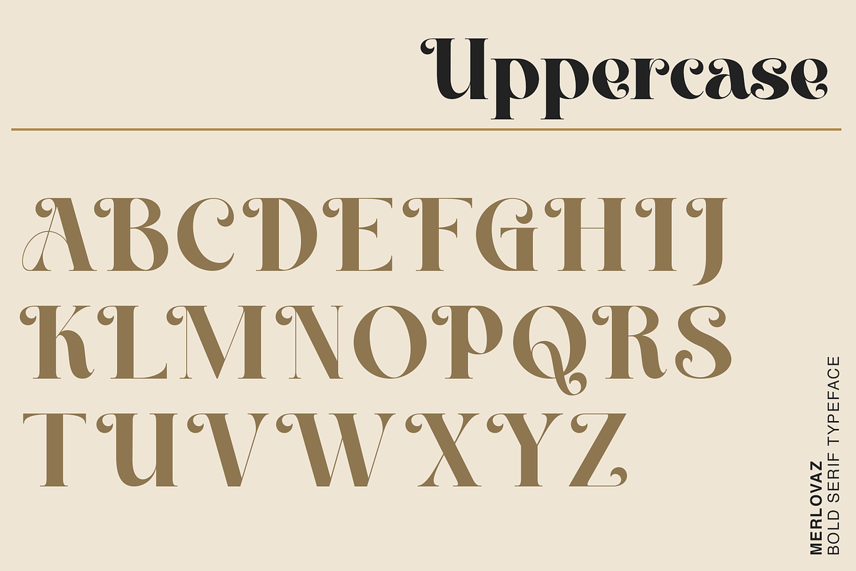 Merlovaz, a Serif Font by ilhamtaro (Photo 7 of 10)