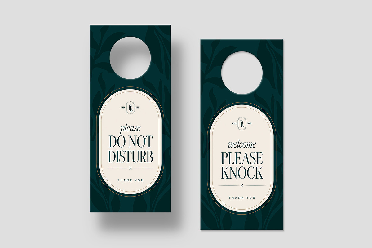 Door Hanger Template, a Stationery Template by BrandPacks (Photo 7 of 7)