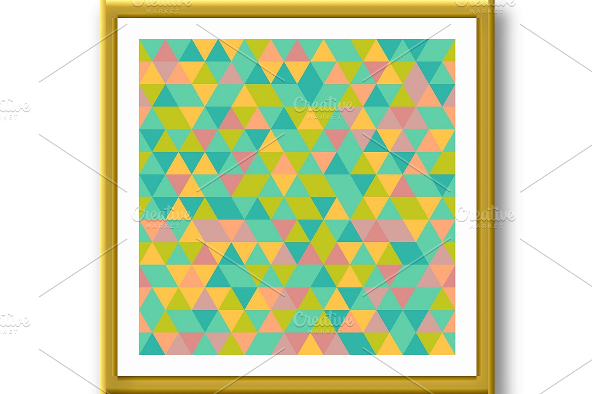 Geometric Seamless Vector Pattern, a Decorative Illustration by FineArtStudio (Photo 2 of 3)