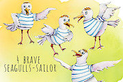 Sea watercolor adventures, an Animal Illustration by Funny-sunny (Thumbnail 5 of 16)