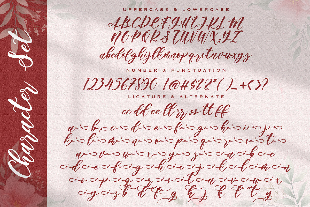 Angelina Rahmy - Modern Script Font, a Script Font by StringLabs (Photo 11 of 12)