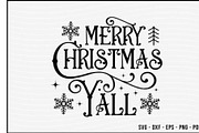 Christmas Black SVG Bundle, an Object Graphic by BeeCraftR (Thumbnail 6 of 10)