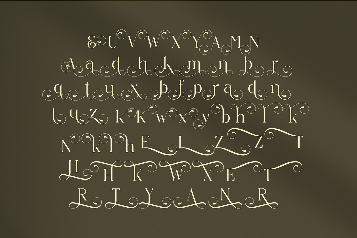 Qaisar Elegant Modern Serif, a Serif Font by timelesstype.co (Photo 17 of 20)