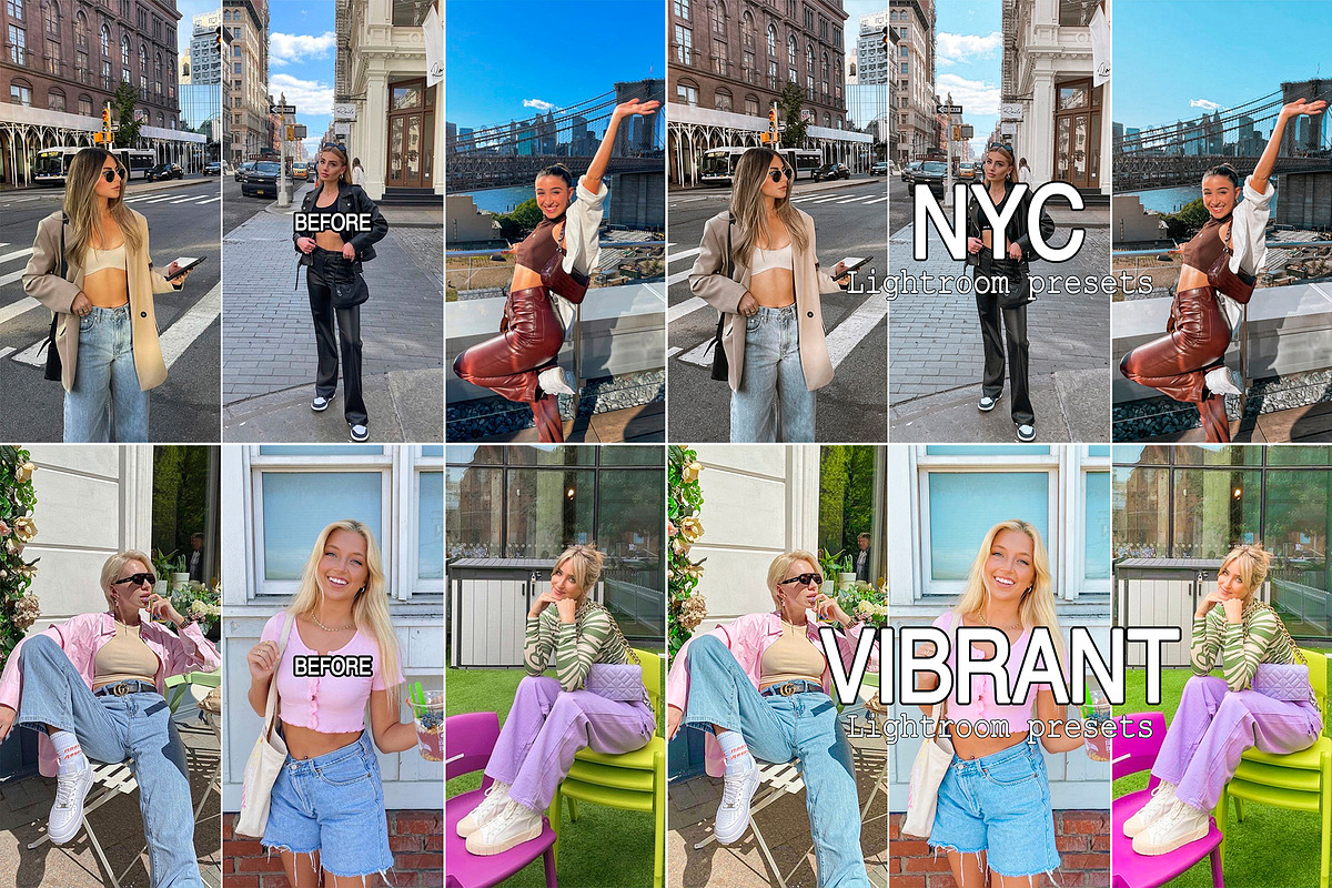 100 Premium Lightroom Presets, a Preset Add-On by Presets by Yevhen (Photo 3 of 10)