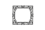 Vintage Scroll Corner Frame Bundle, an Illustration by Gfx_Store (Thumbnail 24 of 48)