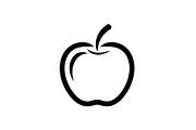 Apple Fruit Vector Icon Bundle, an Illustration by musafir_fashion (Thumbnail 23 of 49)