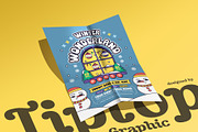 Winter Wonderland Flyer Template, a Flyer Template by Tiptop Graphic (Thumbnail 5 of 5)