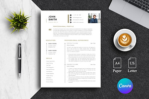 Professional CV Template | Canva