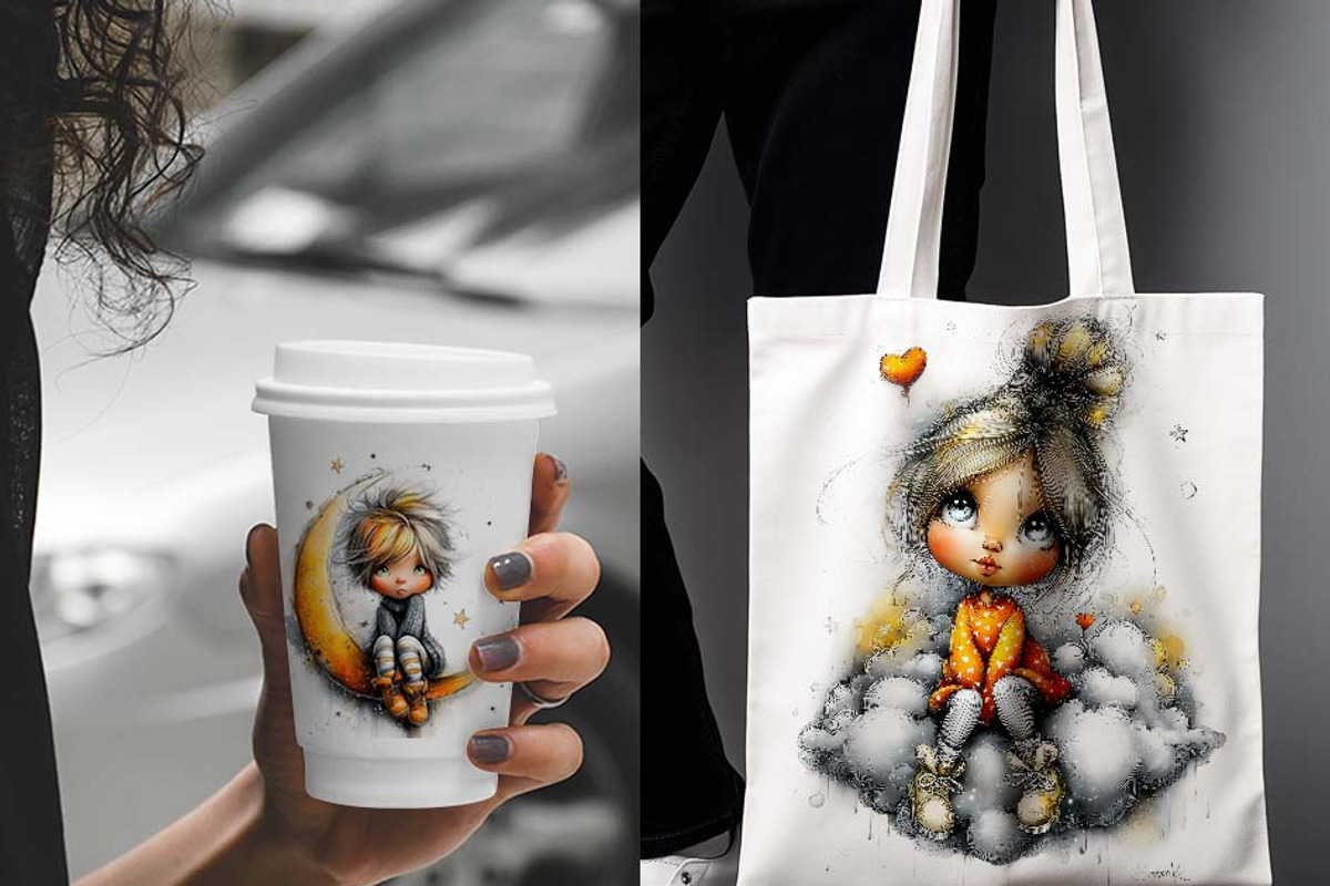 Cute Fairytale Characters Clipart, an Illustration by one-touch (Photo 2 of 11)