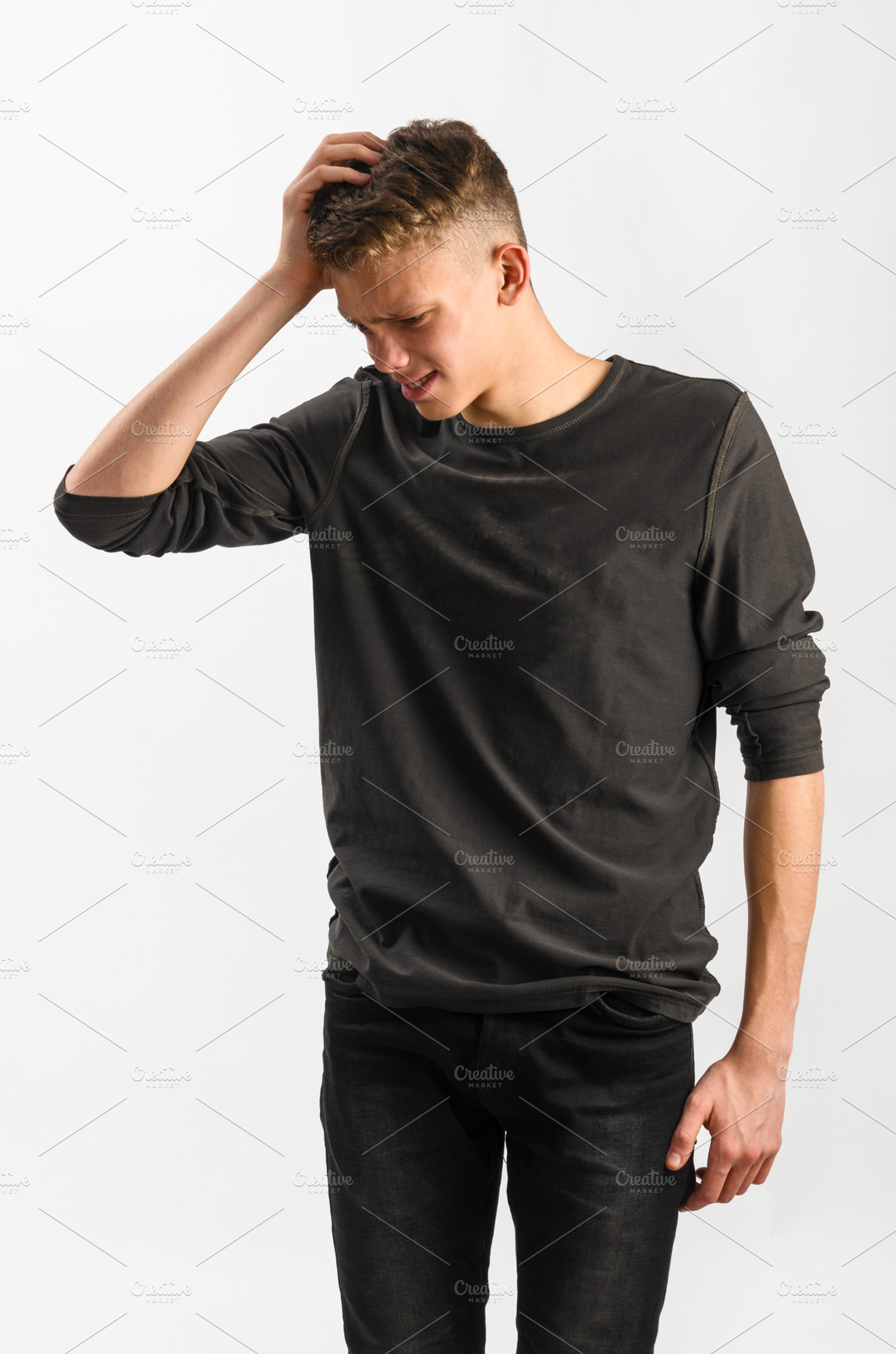 Portrait of a teenager featuring teen, boy, and male, a Person Photo by sergeypeterman