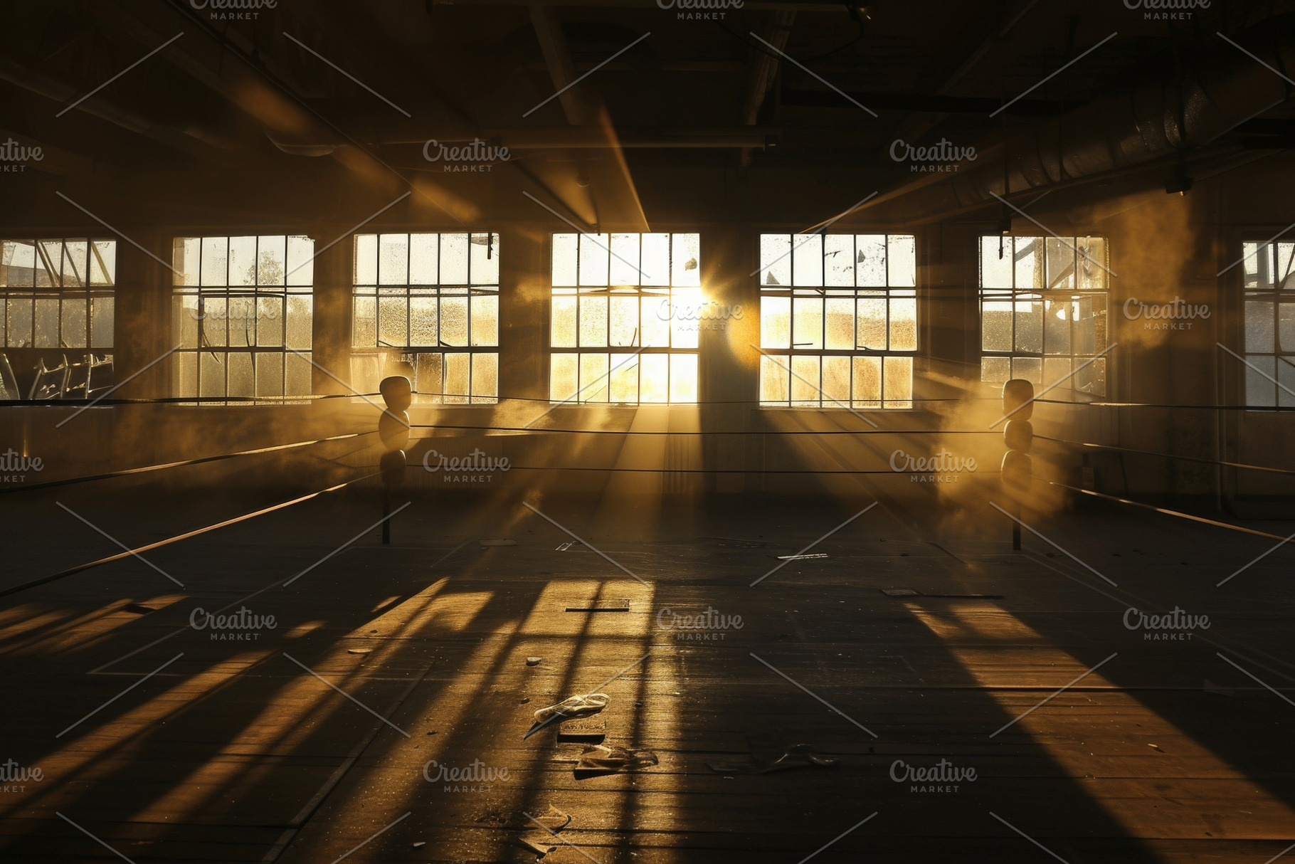 Sunlight Streams Through Windows of, a Photo by Iftikhar Alam