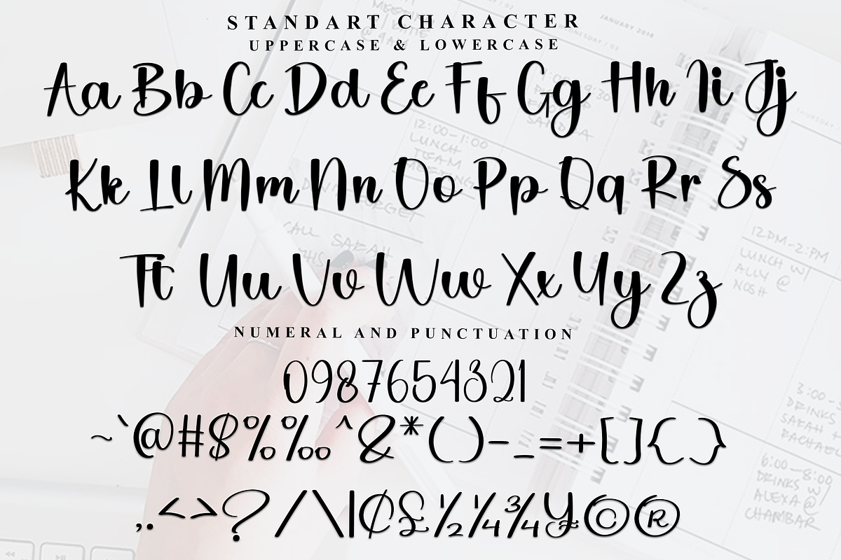 Rustic Signature, a Handwritten Font by FreshTypeINK (Photo 5 of 8)