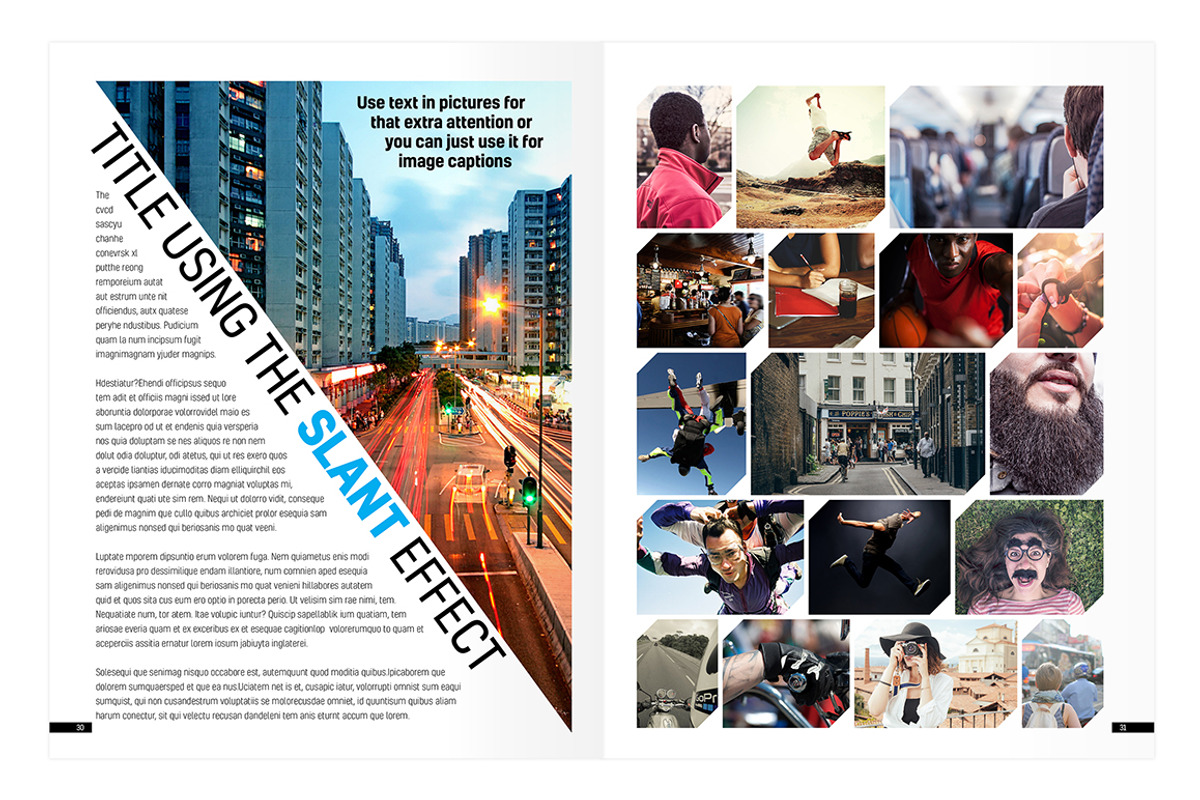 Magazine Template InDesign 01, a Magazine Template by Love Graphic Design (Photo 24 of 28)