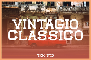 Vintagio Classico - Vintage Font