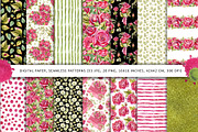Red roses, floral watercolor set, an Illustration by Artmanata (Thumbnail 5 of 16)