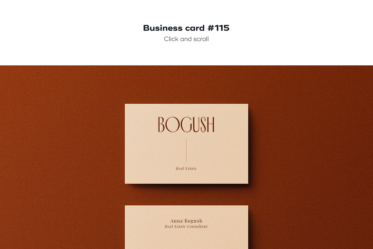 Business Card Logo Template Bundle, a Product Mockup by FoundImages (Photo 128 of 163)