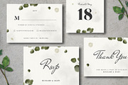 Leaves Wedding Invitation Suite, an Invitation Template by Vynetta (Thumbnail 5 of 5)