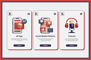 3D Entertainment Icon Set, a Characters & Person 3D Model by Flat Icons (Thumbnail 2 of 8)
