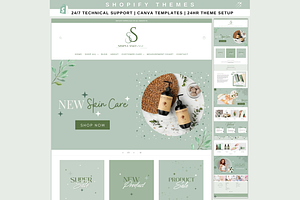 Simple And Sage | Shopify Theme