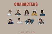 Stranger Things bundle, an Object Graphic by Lisa Mill (Thumbnail 5 of 8)