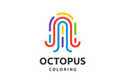 Colorful Octopus Logo, a Branding & Logo Template by Buqancreative (Thumbnail 1 of 4)