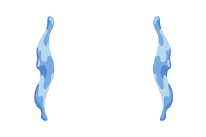 Cartoon tear drops icon. Sorrow cry, an Illustration by the8monkey