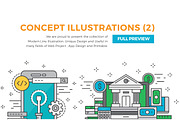 Modern Line Illustrations Collection, a Finance Illustration by Illustrato (Thumbnail 5 of 11)