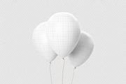 High Resolution Balloon Mockup, a Product Mockup by zpackcreative (Thumbnail 4 of 4)