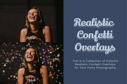 60 Realistic Party Confetti Overlays, an Object Graphic by 3Motional (Thumbnail 8 of 14)