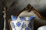 Cushion Mock-up /Classic Bed Scene, a Product Mockup by Nora Gad (Thumbnail 3 of 12)