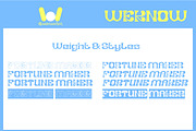 Fortune Maker font, a Font by weknow (Thumbnail 7 of 8)