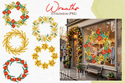 Watercolor Happy Easter Clipart, a Seasonal Illustration by Andre_Eva (Thumbnail 6 of 12)