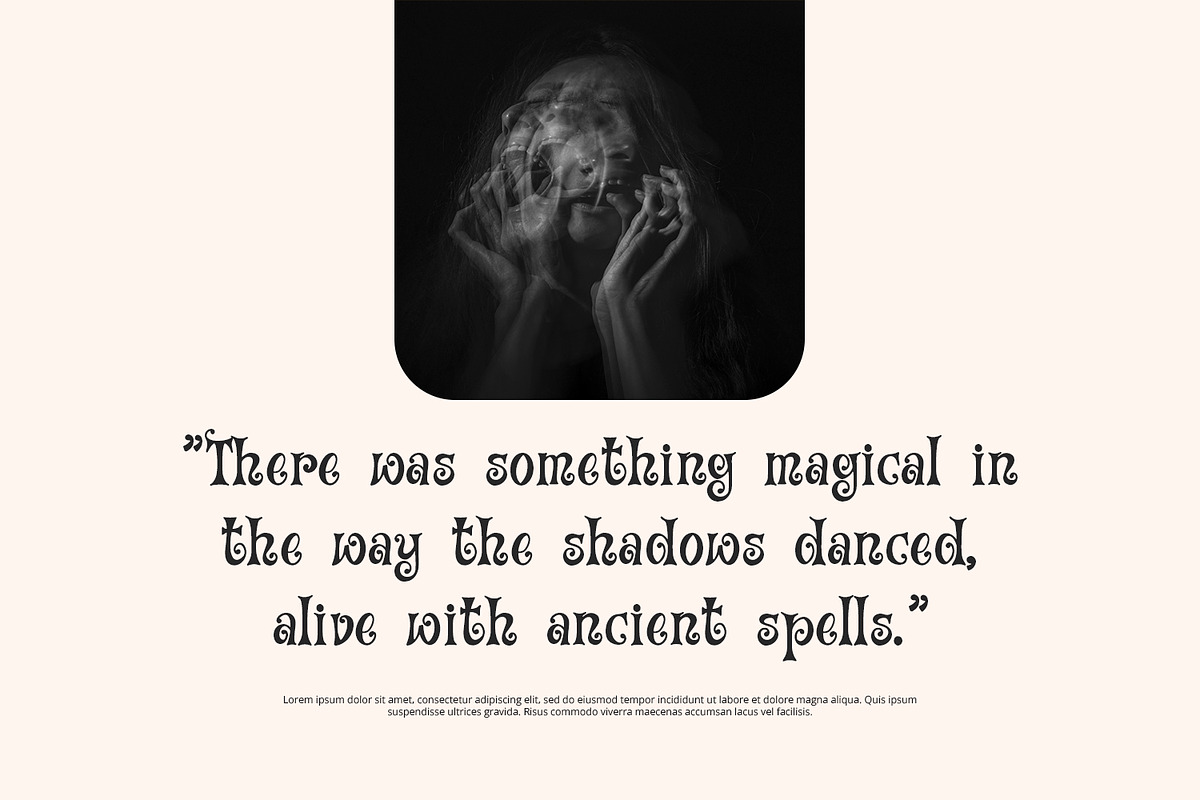 Illusion Thread - Display Font, a Handwritten Font by Alpaprana (Photo 7 of 10)