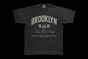 BROOKLYN Tee | Clothing Production, an Object Graphic by LXXXV | DSGN for Apparel (Thumbnail 1 of 3)