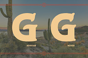 EXGATE + Extra, a Serif Font by Blazing Sun Creative (Thumbnail 2 of 5)