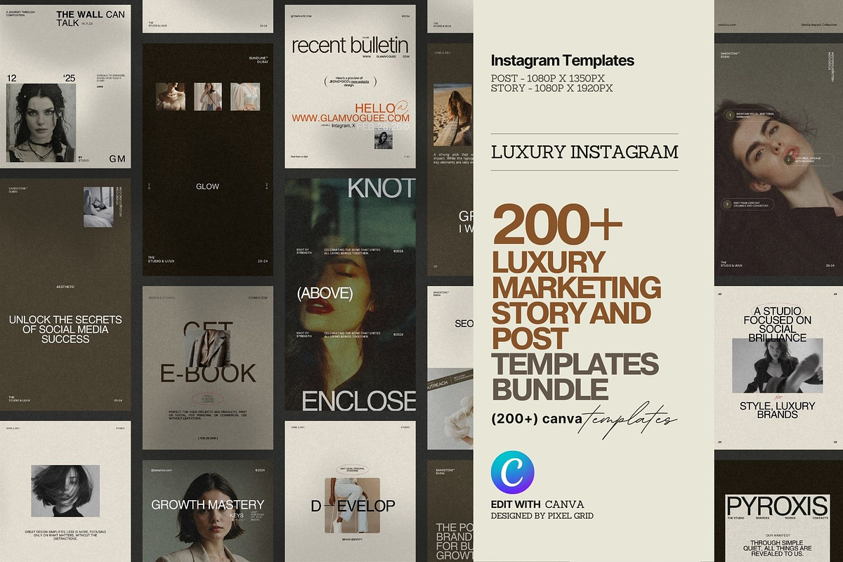 Instagram Story & Post, a Social Media Template by Pixel Grid (Photo 1 of 9)