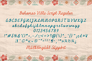 Bahamas Ville Retro Font Duo, a Handwritten Font by Sixtype (Thumbnail 8 of 12)