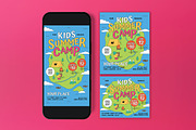 Kids Summer Camp Flyer, a Flyer Template by graphicook (Thumbnail 3 of 3)