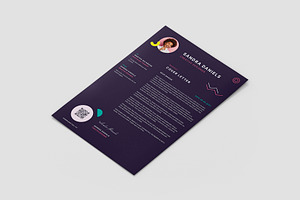 The Resume Flyer Canva Template