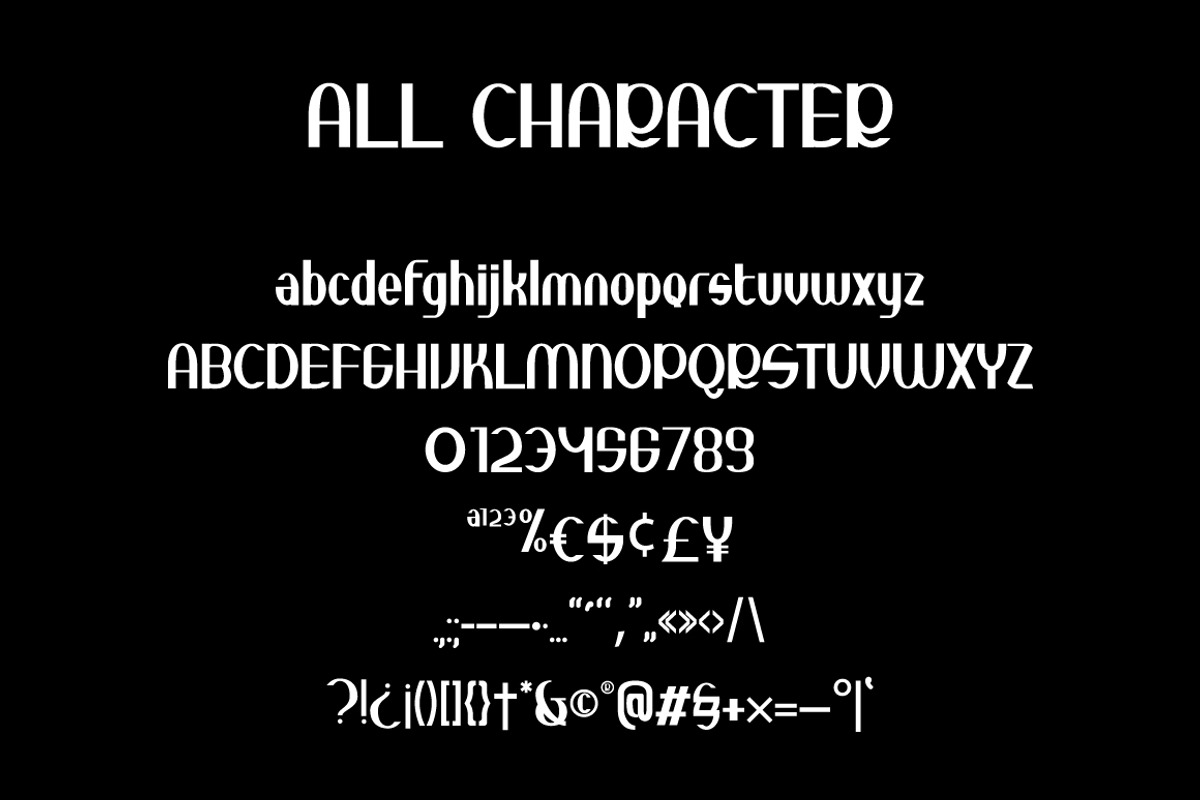 Quenione Unico, a Sans Serif Font by Wangsinawang Studio (Photo 10 of 12)