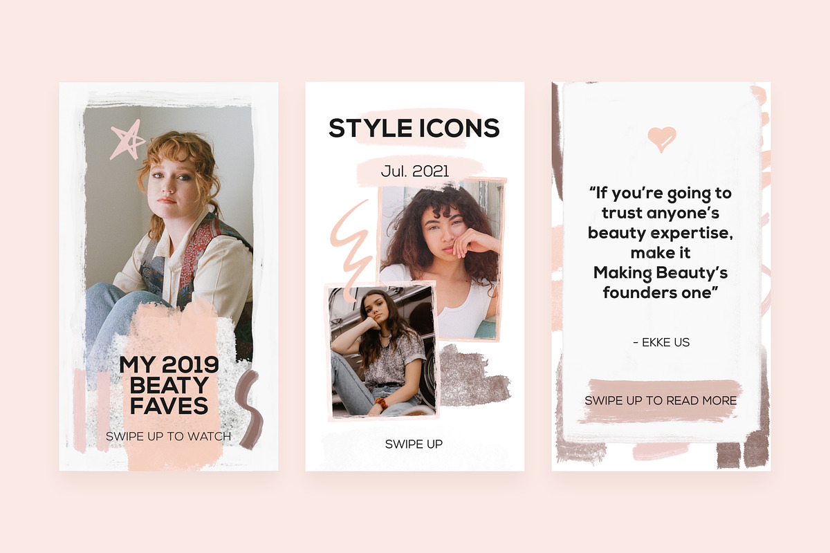 ANIMATED Brush Instagram Stories, a Social Media Template by Atamotion (Photo 6 of 9)