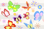 FUNKY BUTTERFLIES, an Animal Illustration by MVMG (Thumbnail 2 of 2)