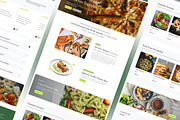 Restaurant & Food Service Website, a Landing Page Template by Font Kingdom (Thumbnail 5 of 5)